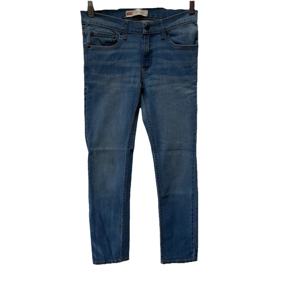 Levi's' 510 Skinny Jeans Women 6 Juniors 16 Blue Denim Low Rise Zip-Fly